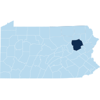 Luzerne County Map